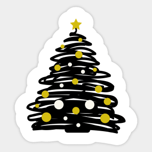 Christmas Tree Sticker